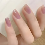 Blushing nude